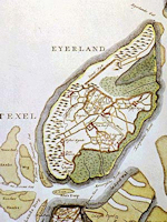 Oude Texel kaart